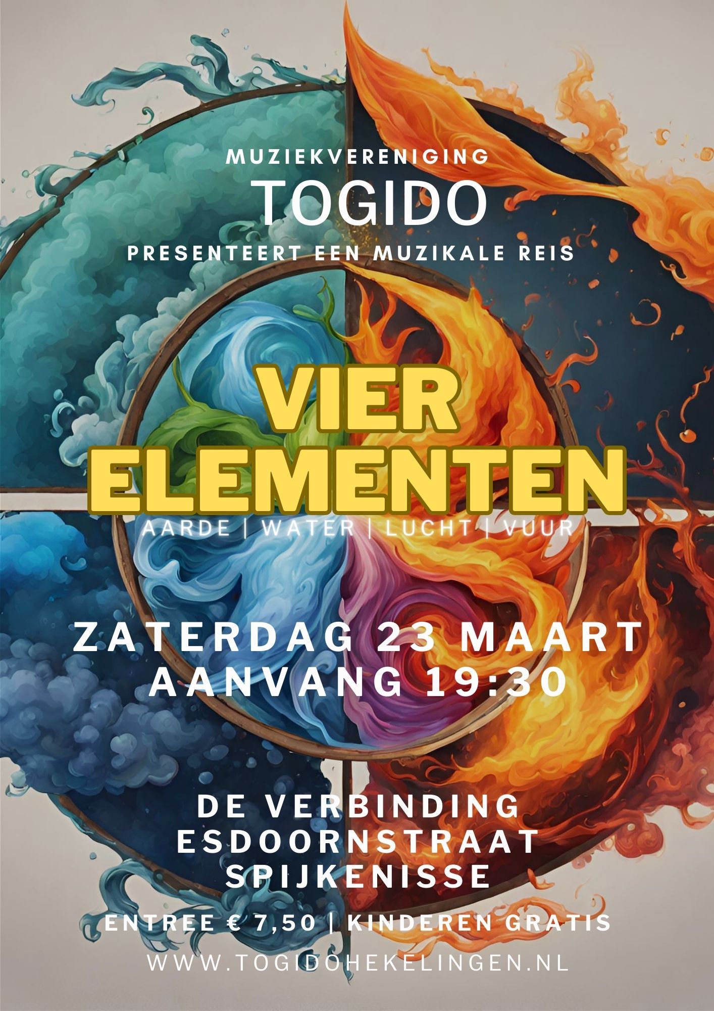 Wij hopen u te mogen begroeten bij ons concert!